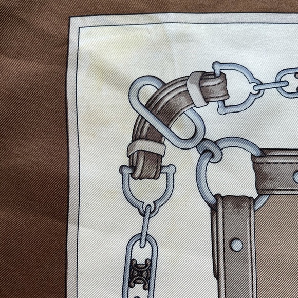 Vintage Authentic Celine Silk Scarf - Picture 6 of 7